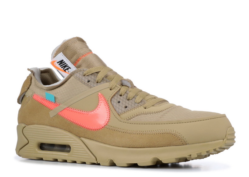 Authentic OFF-WHITE x Nike Air Max 90 Desert Ore